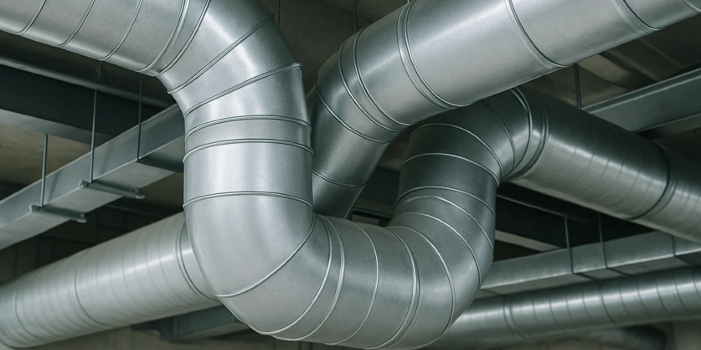 Metal air ducts from Georgetown AC Repair in Georgetown, TX - Commercial ac repair