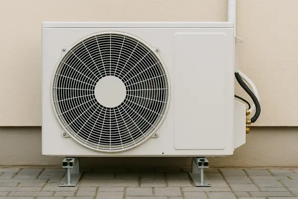 a white AC unit outside a building from Georgetown AC Repair in Georgetown, TX - Commercial ac repair